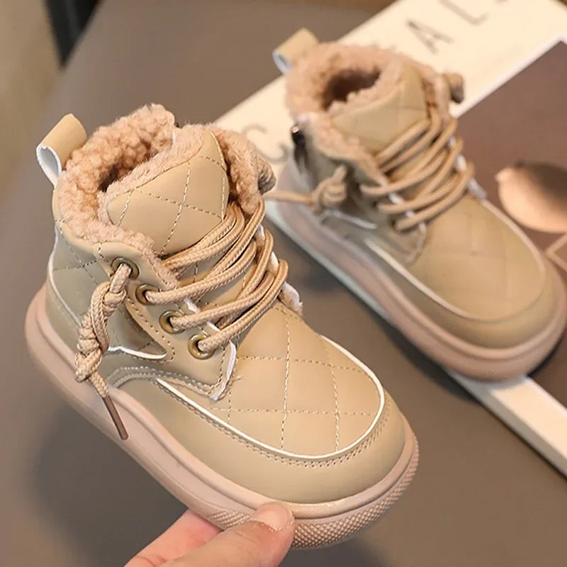 Kids' Plush Winter Boots