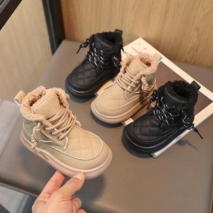 Kids' Plush Winter Boots
