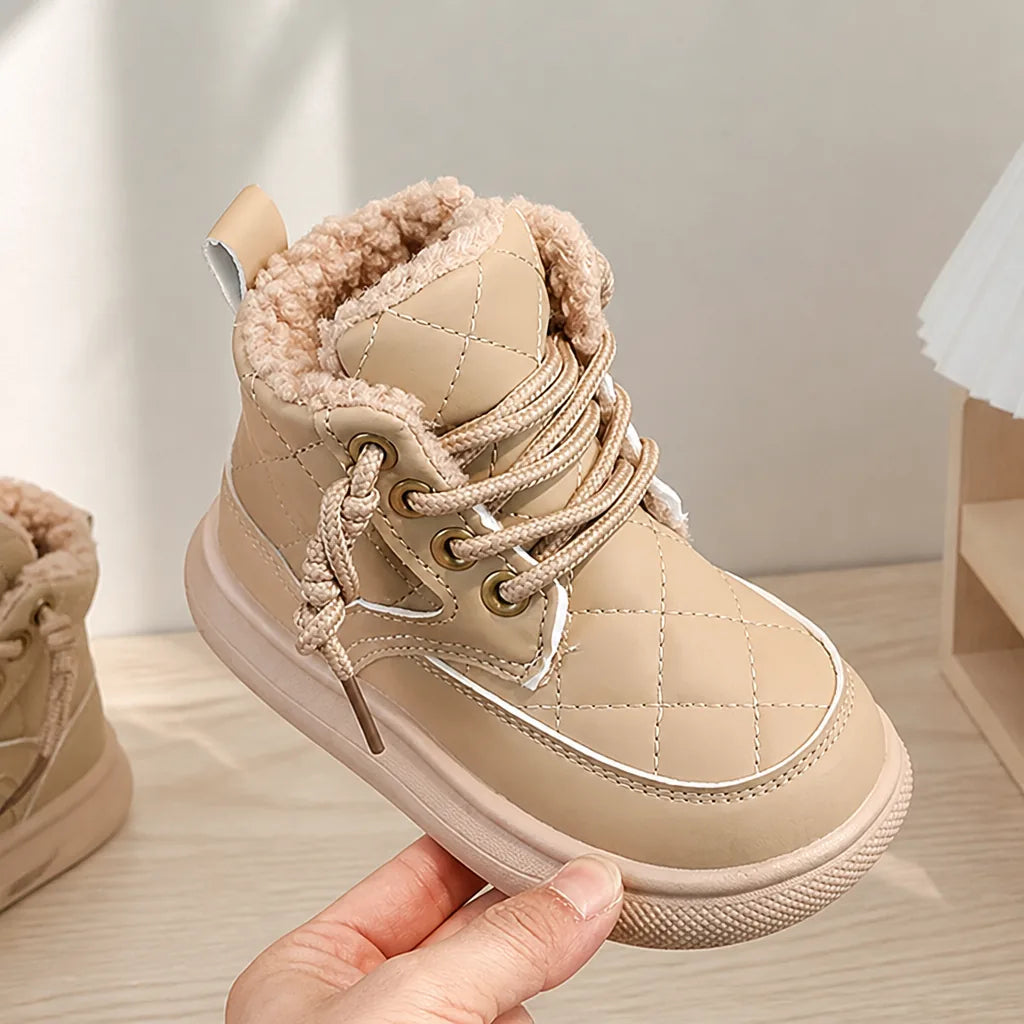 Kids' Plush Winter Boots