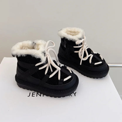 Kids Winter Ankle Boots