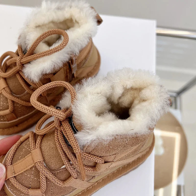 Kids Winter Ankle Boots