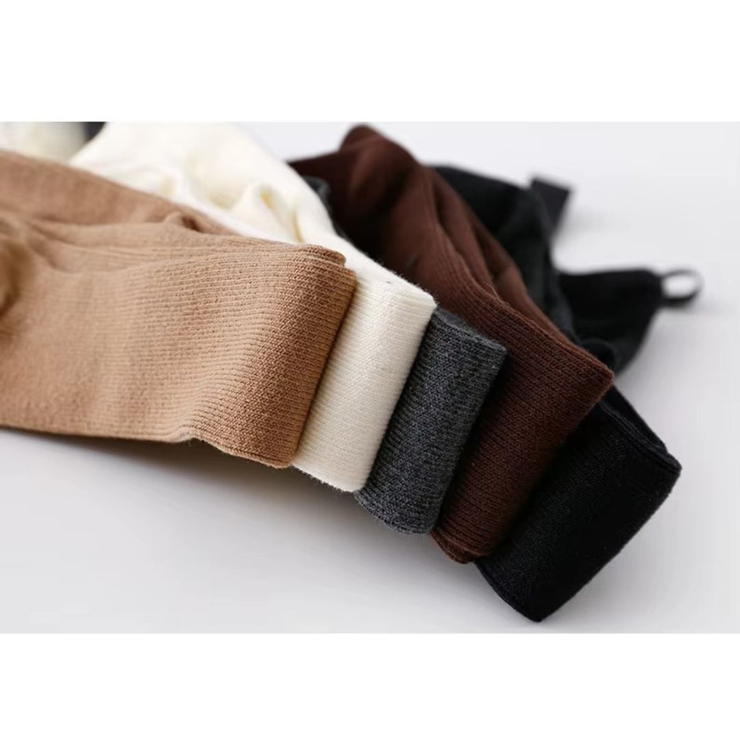 Ribbed Baby Strap Tights – Soft & Cozy Fit