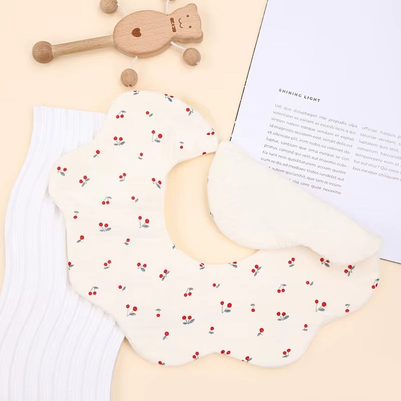 360° Baby Feeding Bib – Soft, Absorbent & Made for Everyday Messes