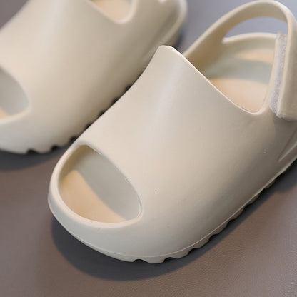 Kids' Summer Slide Sandals – Lightweight Non-Slip Beach Slides