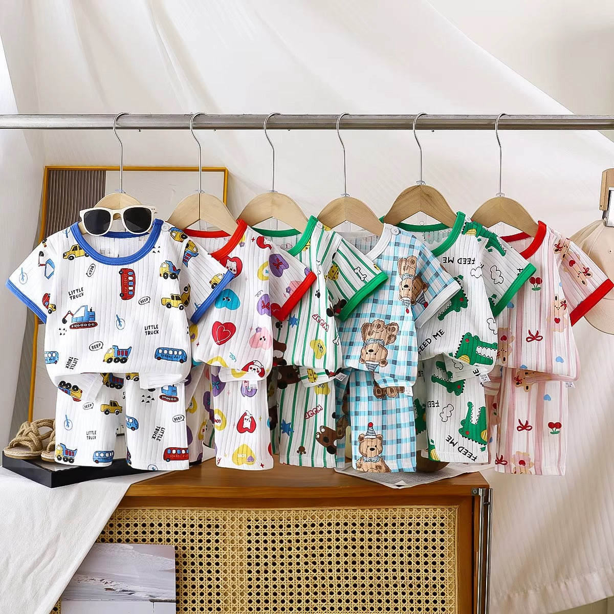 Kids Fun Summer Loungewear Set