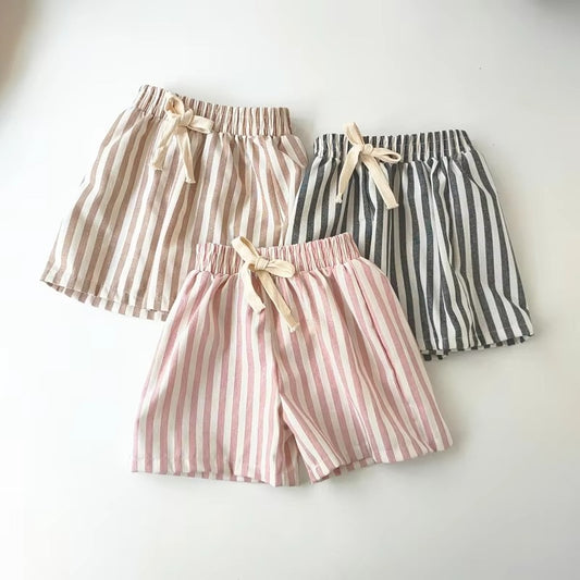 Kids Summer Striped Shorts