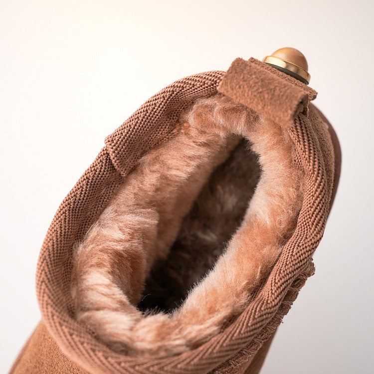 Plush-Lined Winter Boots
