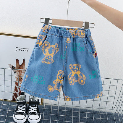 Boys Denim Summer Set