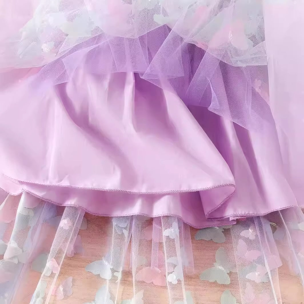 Girls Butterfly Princess Dress – Magical, Twirl-Worthy & Made to Shine