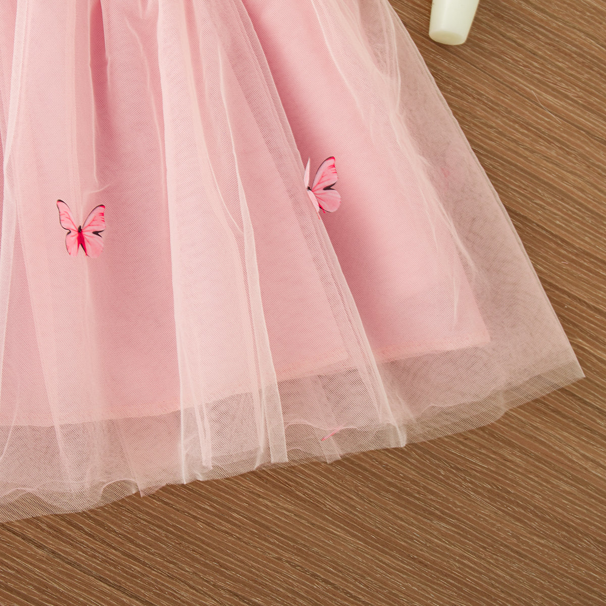 Toddler Girls Butterfly Birthday Dress – Magical Tulle Party Dress with Wings