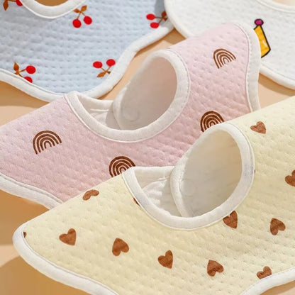 3-Pack Waterproof Baby Bib Set – Soft, Absorbent & Made for Everyday Feeding