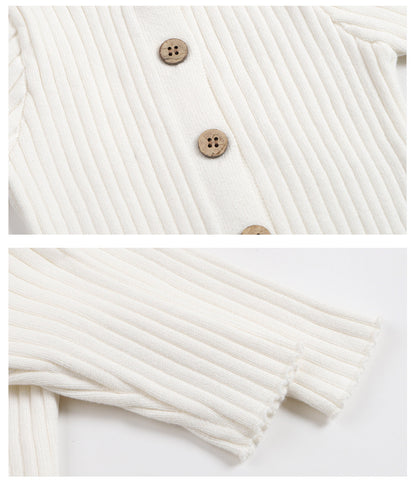 Unisex Baby Knit Romper – Soft, Warm & Easy to Dress