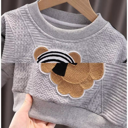 Cute Bear Baby Outfit – Tracksuit set