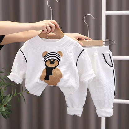 Cute Bear Baby Outfit – Tracksuit set