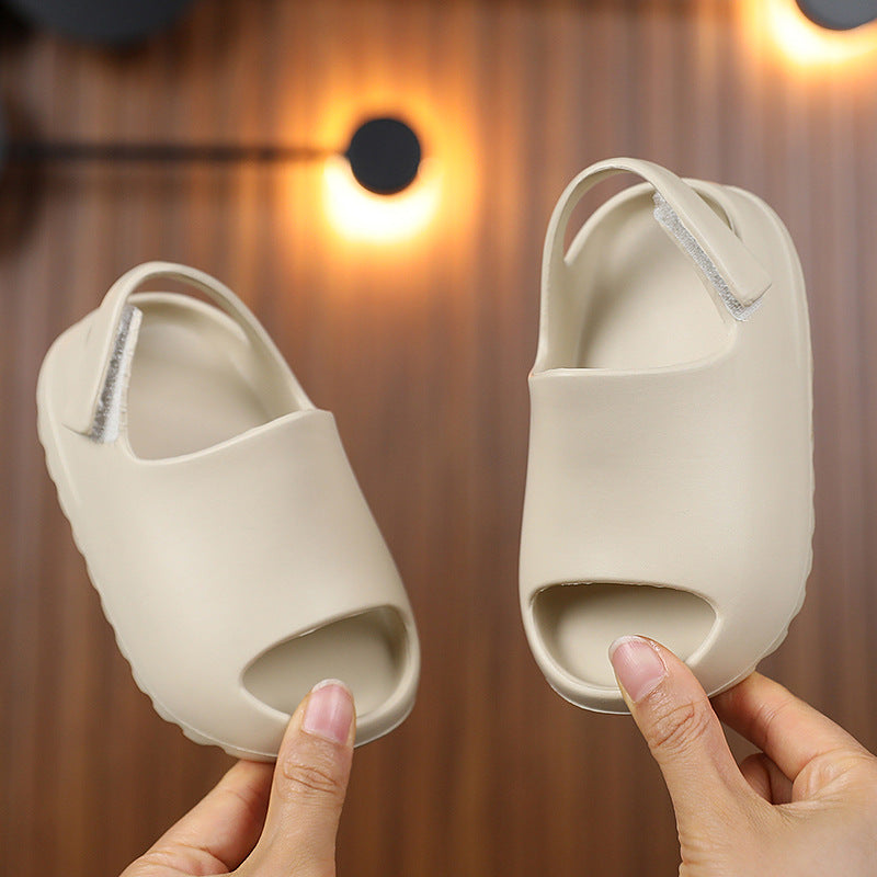 Kids' Summer Slide Sandals – Lightweight Non-Slip Beach Slides