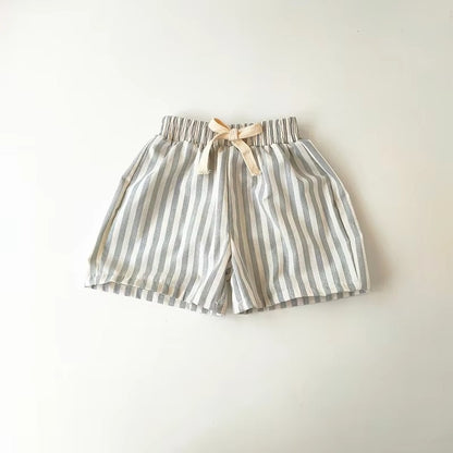 Kids Summer Striped Shorts