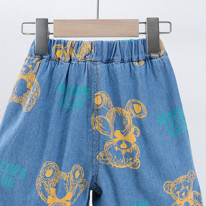 Boys Denim Summer Set