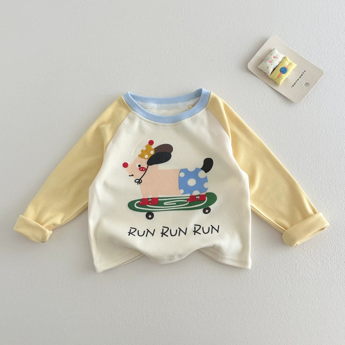 Kids Cartoon Long Sleeve Tee