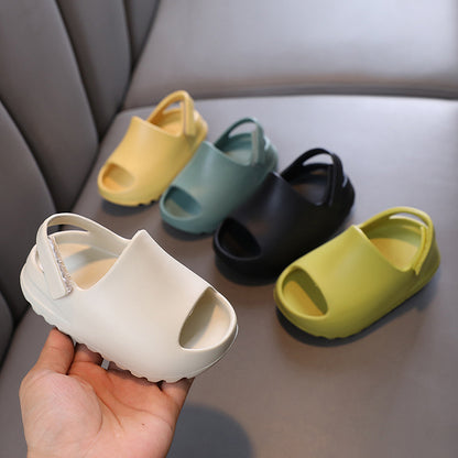 Kids' Summer Slide Sandals – Lightweight Non-Slip Beach Slides