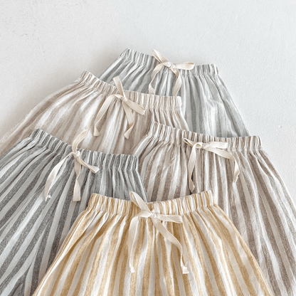 Striped Linen Pants