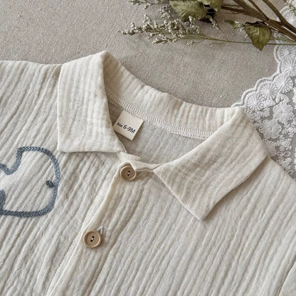 Baby Boy Linen Summer Set