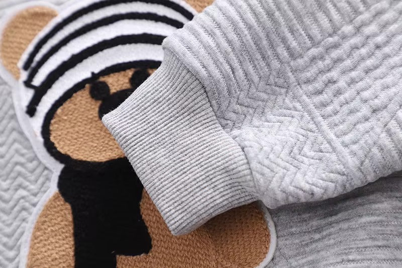 Cute Bear Baby Outfit – Tracksuit set