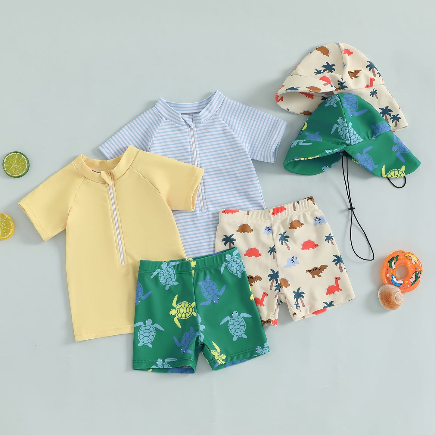 Kids Rash Guard 3-Piece Swim Set