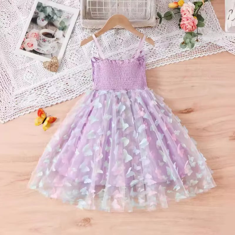 Girls Butterfly Princess Dress – Magical, Twirl-Worthy & Made to Shine