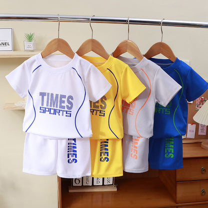 Boys Quick Dry Shorts Set – Lightweight Summer Outfit for Active Days
