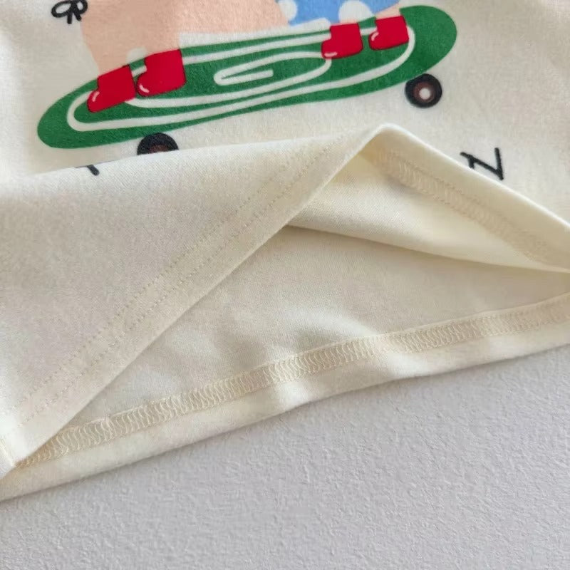 Kids Cartoon Long Sleeve Tee