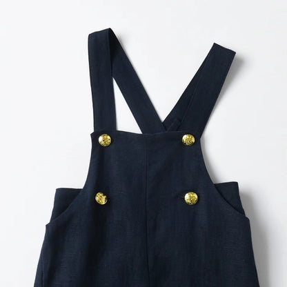 Classic Suspender Dungaree Romper