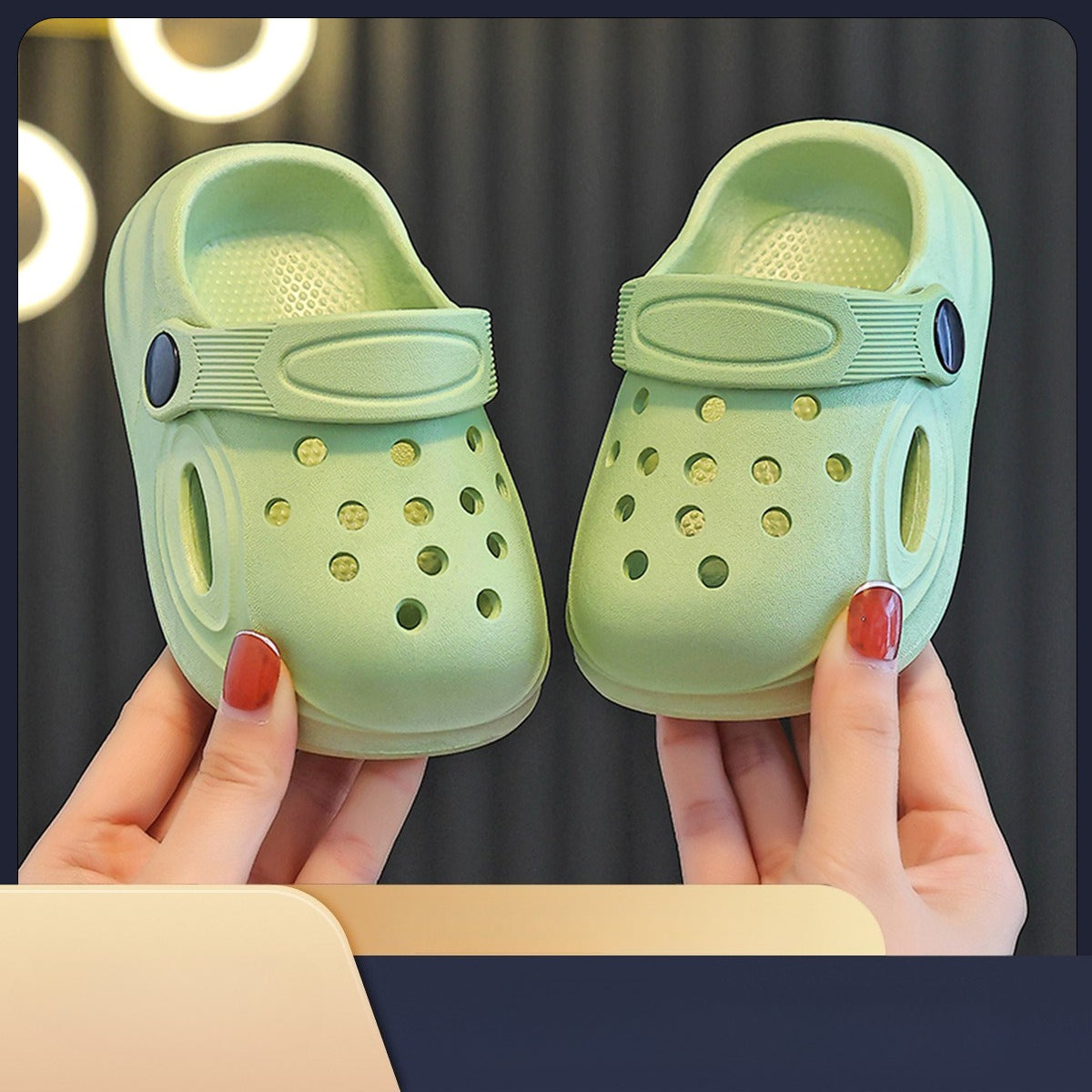Kids' Summer Clogs – Lightweight Non-Slip Slip-On Sandals