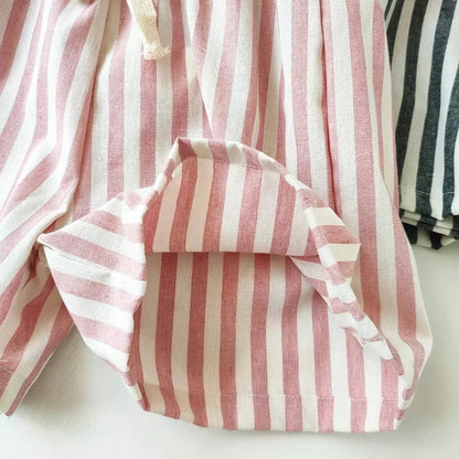 Kids Summer Striped Trousers