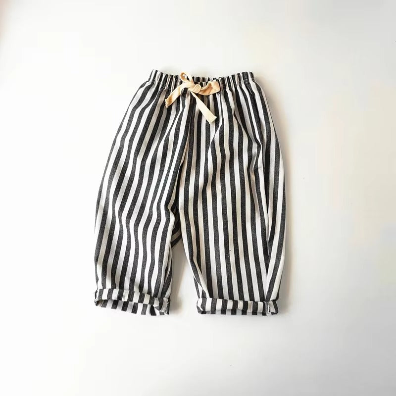Kids Summer Striped Trousers