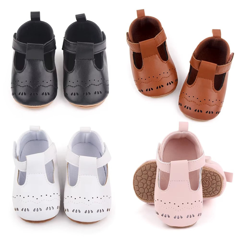 Baby First Walking Shoes – Soft, Non-Slip & Easy to Put On