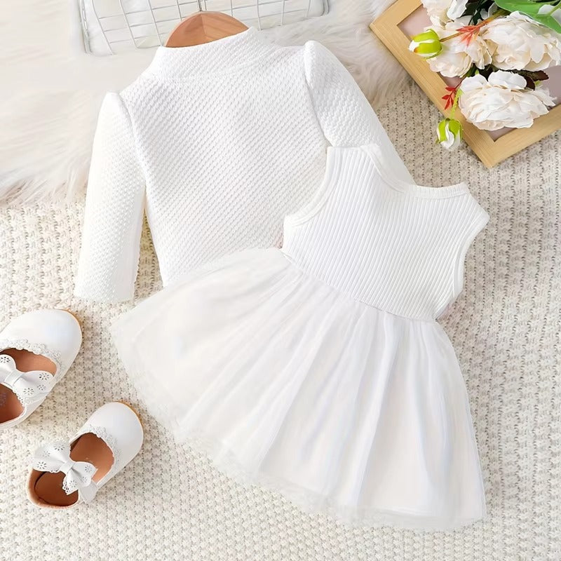 Baby Girl Floral Princess Dress Set