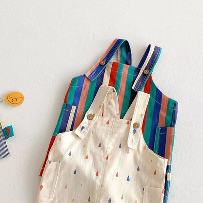 Kids Colorful Summer Overall