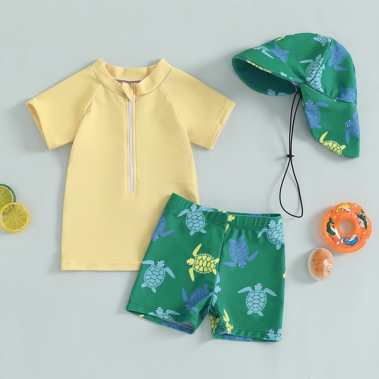 Kids Rash Guard 3-Piece Swim Set