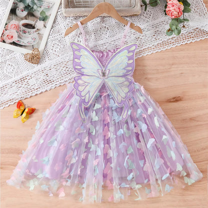 Girls Butterfly Princess Dress – Magical, Twirl-Worthy & Made to Shine