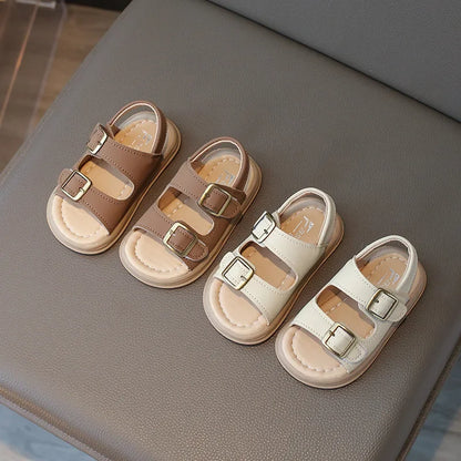 Kids' Summer Sandals – Adjustable Soft Sole Walking Sandals