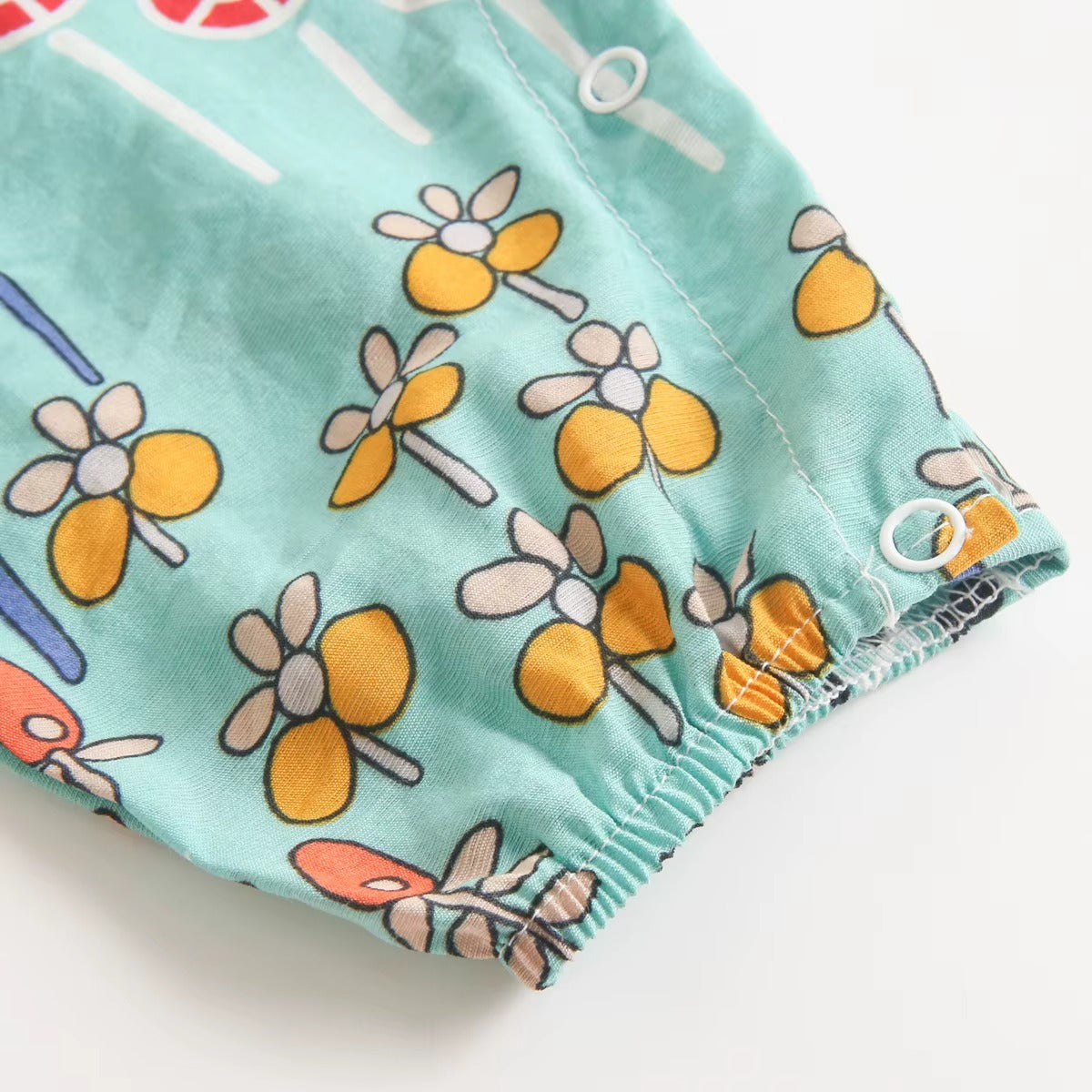 Baby Girl Floral Summer Sleeveless Jumpsuit