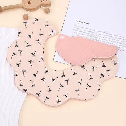 360° Baby Feeding Bib – Soft, Absorbent & Made for Everyday Messes