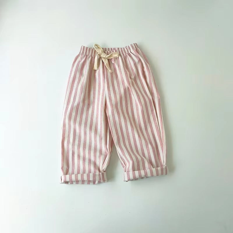 Kids Summer Striped Trousers