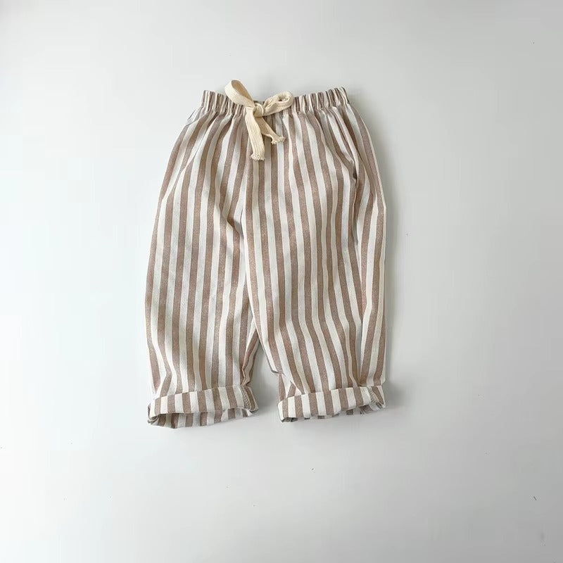 Kids Summer Striped Trousers
