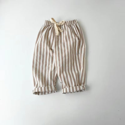 Kids Summer Striped Trousers