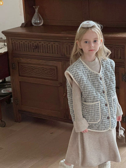 Girls Knit Sweater Dress – Long Sleeve Princess Dress