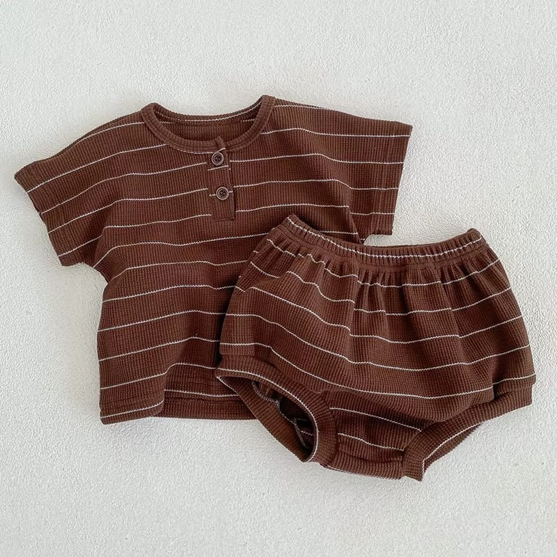 Baby Ribbed Summer Set