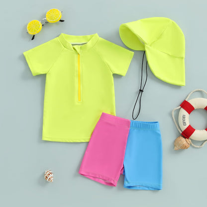 Kids Rash Guard 3-Piece Swim Set
