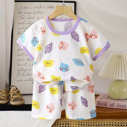 Kids Fun Summer Loungewear Set