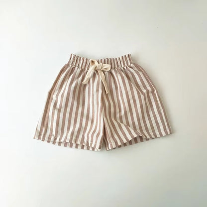 Kids Summer Striped Shorts